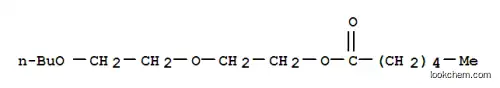 Molecular Structure of 5461-07-4 (2-(2-butoxyethoxy)ethyl hexanoate)