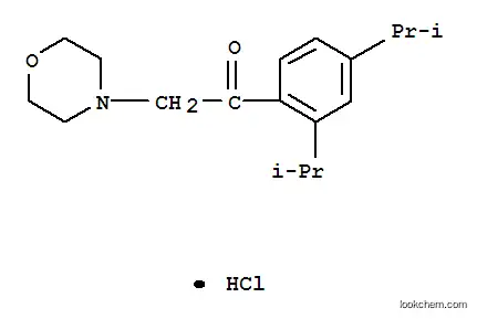 Molecular Structure of 5461-44-9 (1-[2,4-di(propan-2-yl)phenyl]-2-(morpholin-4-yl)ethanone)
