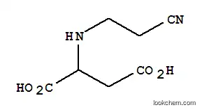 Molecular Structure of 5464-30-2 (Asparticacid, N-(2-cyanoethyl)-)