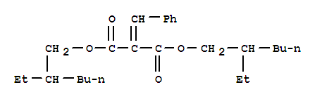 Propanedioicacid, 2-(phenylmethylene)-, 1,3-bis(2-ethylhexyl) ester