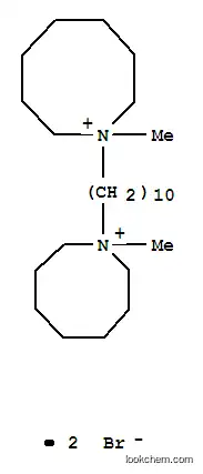 Molecular Structure of 5472-45-7 (Azocinium,1,1'-(1,10-decanediyl)bis[octahydro-1-methyl-, dibromide (9CI))