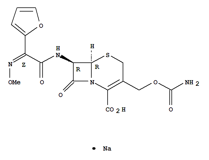 Cefuroxime sodium CEFUROXIME NA CEFUROXIME SODIUM SALT 56238-63-2 GB