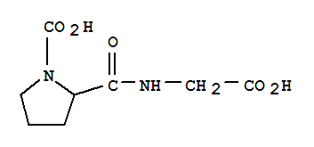 Glycine, 1-carboxyprolyl- (9CI)