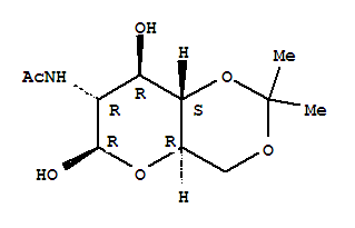 b-D-Glucopyranose,2-(acetylamino)-2-deoxy-4,6-O-(1-methylethylidene)-