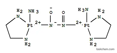 Molecular Structure of 56602-13-2 (Platinum(2+),diamminebis(1,2-ethanediamine-N,N')[m-[hyponitrito(2-)-N:N']]di-(9CI))