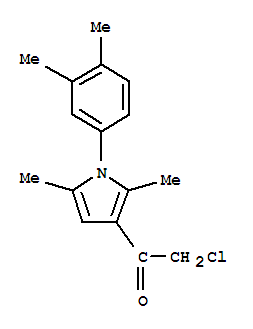 1-ETHANONE, 2-CHLORO-1-[1-(3,4-DIMETHYLPHENYL)-2,5-DIMETHYL-1H-PYRROL-3-YL]-