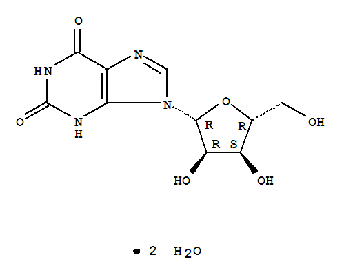 Xanthosine, dihydrate (8CI,9CI)
