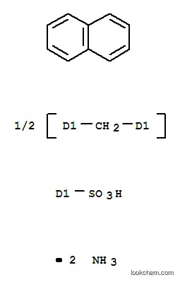 Molecular Structure of 61009-11-8 (diammonium methylenebisnaphthalenesulphonate)