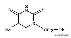 Molecular Structure of 61282-92-6 (1-benzyl-5-methyl-2-thioxotetrahydropyrimidin-4(1H)-one)