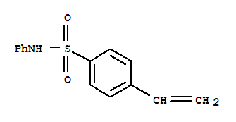 Benzenesulfonamide,4-ethenyl-N-phenyl-
