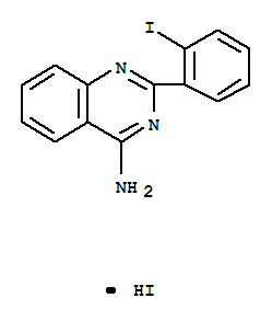 4-Quinazolinamine,2-(2-iodophenyl)-, hydriodide (1:1) cas  62786-14-5