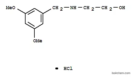 Molecular Structure of 6292-92-8 (2-[(3,5-dimethoxybenzyl)amino]ethanol)