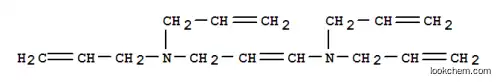 Molecular Structure of 6303-02-2 (1-Propene-1,3-diamine,N1,N1,N3,N3-tetra-2-propen-1-yl-)