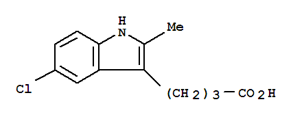 1H-Indole-3-butanoicacid, 5-chloro-2-methyl-