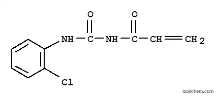 Molecular Structure of 6306-83-8 (N-[(2-chlorophenyl)carbamoyl]prop-2-enamide)