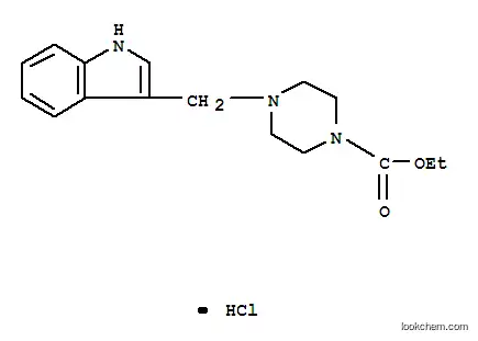 Molecular Structure of 6308-64-1 (ethyl 4-(1H-indol-3-ylmethyl)piperazine-1-carboxylate)