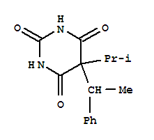 5-(1-phenylethyl)-5-propan-2-yl-1,3-diazinane-2,4,6-trione