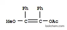 (2-Methoxy-1,2-diphenylethenyl) acetate