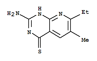 Pyrido[2,3-d]pyrimidine-4(3H)-thione,2-amino-7-ethyl-6-methyl- cas  6327-16-8