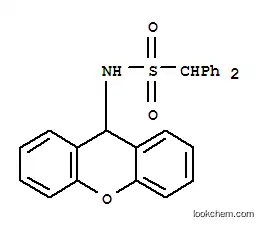 Molecular Structure of 6331-89-1 (1,1-diphenyl-N-(9H-xanthen-9-yl)methanesulfonamide)