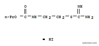 Molecular Structure of 6345-34-2 (propyl [2-(carbamimidoylsulfanyl)ethyl]carbamate)