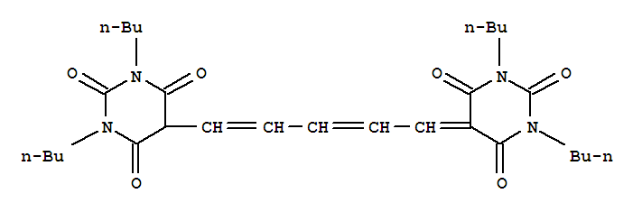 1,3-dibutyl-5-[(2E,4E)-5-(1,3-dibutyl-2,4,6-trioxo-1,3-diazinan-5-yl)penta-2,4-dienylidene]-1,3-diazinane-2,4,6-trione