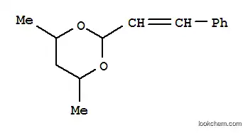 Molecular Structure of 6413-59-8 (4,6-dimethyl-2-(2-phenylethenyl)-1,3-dioxane)