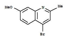 4-BROMO-7-METHOXY-2-METHYLQUINOLINECAS