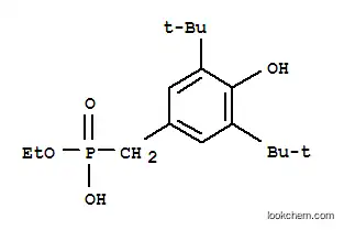 Ethyl hydrogen ((3,5-bis(1,1-dimethylethyl)-4-hydroxyphenyl)methyl)phosphonate