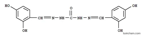 Molecular Structure of 6638-54-6 (Carbonicdihydrazide, bis[(2,4-dihydroxyphenyl)methylene]- (9CI))