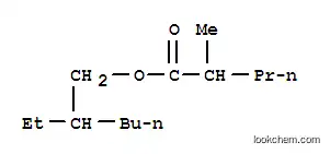 Molecular Structure of 6641-73-2 (2-ethylhexyl 2-methylpentanoate)