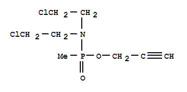 Phosphonamidicacid, N,N-bis(2-chloroethyl)-P-methyl-, 2-propyn-1-yl ester cas  6651-09-8