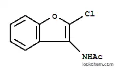 Molecular Structure of 67382-11-0 (2-CHLORO-3-ACETAMIDOBENZOFURAN)