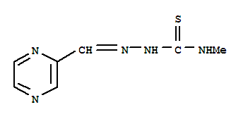 Hydrazinecarbothioamide,N-methyl-2-(2-pyrazinylmethylene)- cas  6824-35-7