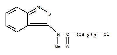 Butanamide,N-2,1-benzisothiazol-3-yl-4-chloro-N-methyl-