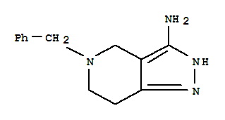 4,5,6,7-tetrahydro-5-(phenylmethyl)-2H-Pyrazolo[4,3-c]pyridin-3-amine