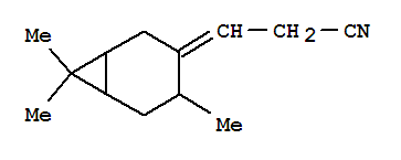 3-(4,7,7-trimethylbicyclo[4.1.0]hept-3-ylidene)propiononitrile