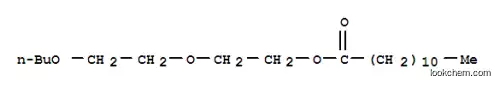 Molecular Structure of 6937-43-5 (2-(2-butoxyethoxy)ethyl dodecanoate)