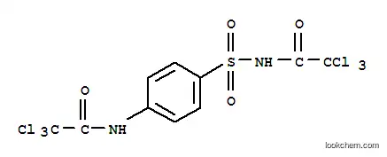 2,2,2-trichloro-N-({4-[(trichloroacetyl)amino]phenyl}sulfonyl)acetamide