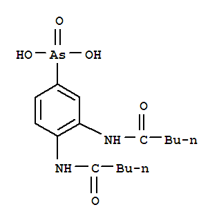 Benzenearsonicacid, 3,4-divaleramido- (8CI) cas  6961-36-0