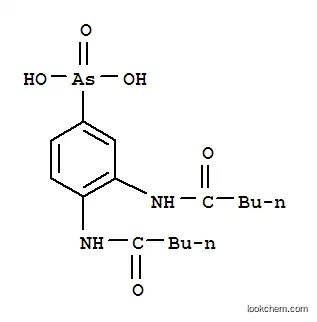 Molecular Structure of 6961-36-0 ([3,4-bis(pentanoylamino)phenyl]arsonic acid)