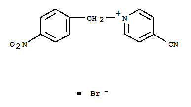 Pyridinium,4-cyano-1-[(4-nitrophenyl)methyl]-, bromide (1:1) cas  69747-22-4