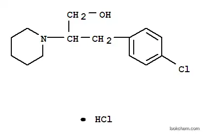 Molecular Structure of 7032-54-4 (3-(4-chlorophenyl)-2-(piperidin-1-yl)propan-1-ol)