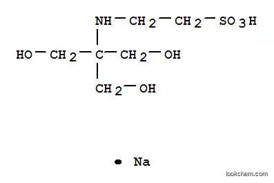 Molecular Structure of 70331-82-7 (N-(Tris(hydroxymethyl)methyl)-2-aminoethanesulfonic acid sodium salt)