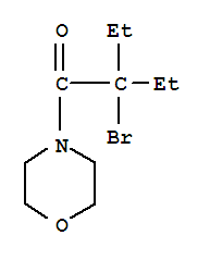 1-Butanone,2-bromo-2-ethyl-1-(4-morpholinyl)-