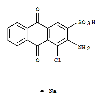 2-Anthracenesulfonicacid, 3-amino-4-chloro-9,10-dihydro-9,10-dioxo-, sodium salt (1:1) cas  7148-48-3