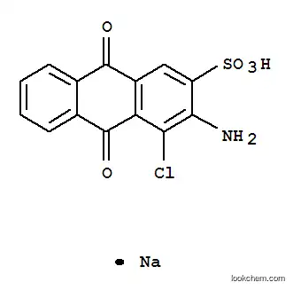 Molecular Structure of 7148-48-3 (3-amino-4-chloro-9,10-dioxo-9,10-dihydroanthracene-2-sulfonic acid)