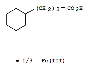 Cyclohexanebutanoicacid, iron(3+) salt (3:1)