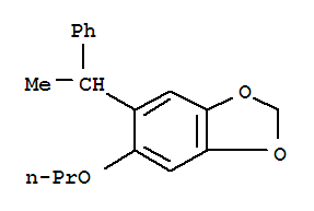 1,3-Benzodioxole,5-(1-phenylethyl)-6-propoxy- cas  71712-22-6