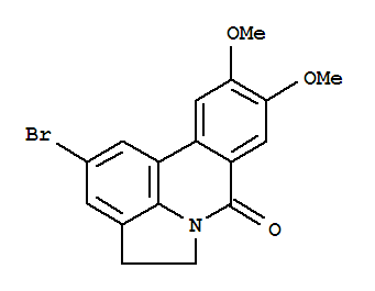 7H-Pyrrolo[3,2,1-de]phenanthridin-7-one,2-bromo-4,5-dihydro-9,10-dimethoxy-